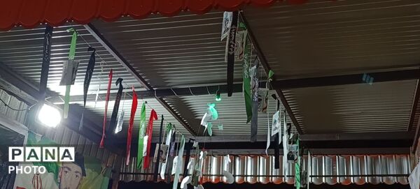 طنین فریاد مظلومیت دردانه اباعبدالله(ع) در روستای نصیرائی میناب