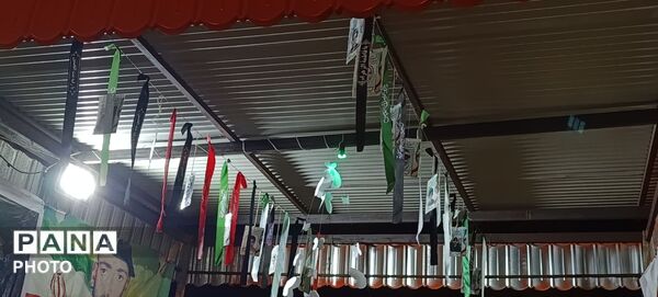 طنین فریاد مظلومیت دردانه اباعبدالله(ع) در روستای نصیرائی میناب