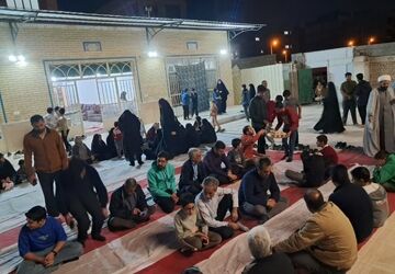 رمضان، سنتی در مسجد ولیعصر شهرک الهیه کرمان