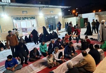 رمضان، سنتی در مسجد ولیعصر شهرک الهیه کرمان