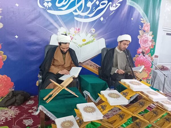 برگزاری محفل جزءخوانی قرآن کریم در امامزاده سید‌محمد(ع) کاشمر