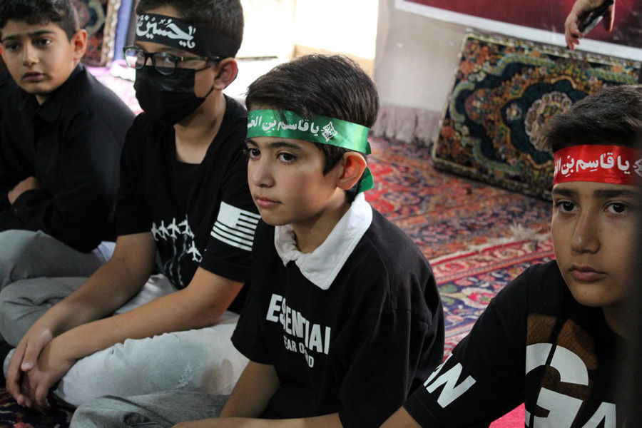 سوگواره احلی من العسل در شهرستان گرمه