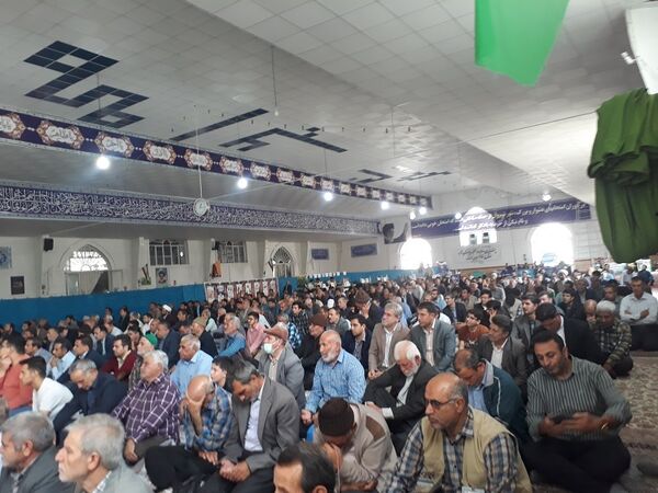 حضور پرشور مردم ولایتمدار شهرستان شیروان در نماز جمعه 