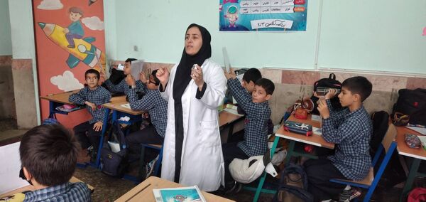 آموزش پیشگیری از بیماری دیابت به دانش‌آموزان شهرستان قدس