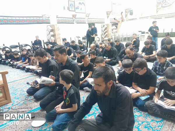 مراسم دهه اول ماه محرم به میزبانی هیئت دانش آموزی قاسم بن الحسن (ع)