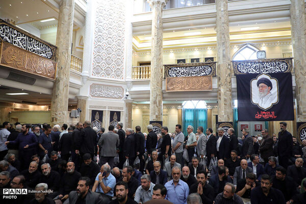 مراسم ترحیم و گرامیداشت حاجیه خانم اسکندری مادر شهیدان مظفر