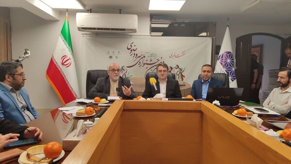 نشست خبری جشنواره سرود دانش‌آموزی بنیاد فرهنگی رضوی مشهد 
