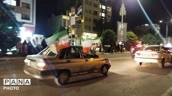 هفتاد و سومین شب از رژه ماشینی در بلوار فضل نیشابور 