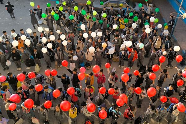 برگزاری صبحگاه‌ در کهریزک با برنامه‌های متنوع