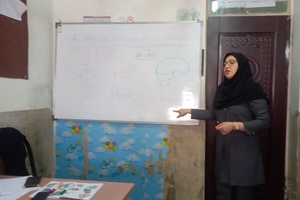 استمرار تلاش‌های دانش‌آموزان دبستان پسرانه عمار در ایام تابستان