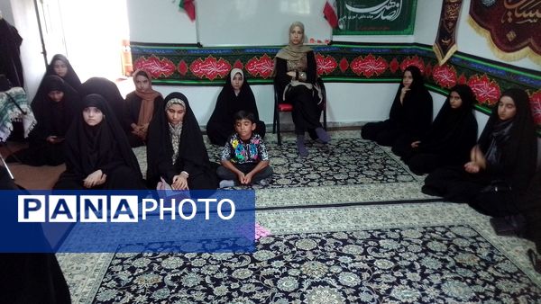 برپایی هیات جاماندگان از پیاده‌‌روی اربعین در شهر آشخانه 