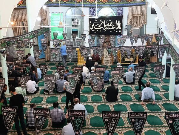 شب دوم محرم در مسجد صاحب‌الزمان آشخانه