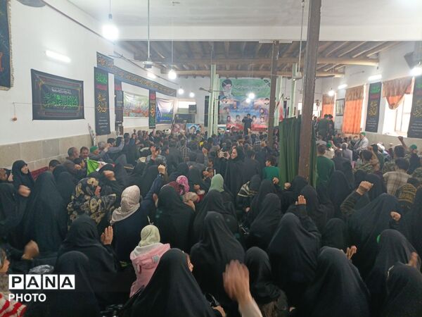مراسم شهادت امام جعفر صادق(ع) در روستای تنگه علیا