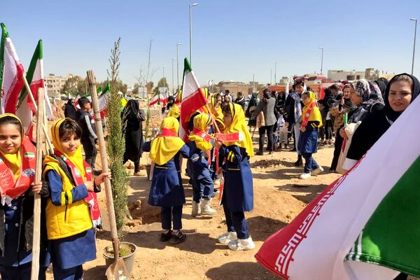 آئین بزرگداشت روز ملی درختکاری در شیراز 