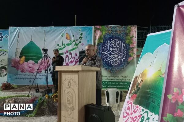 جشن میلاد پیامبر(ص) و امام صادق(ع) در امامزاده قاسم زرقان