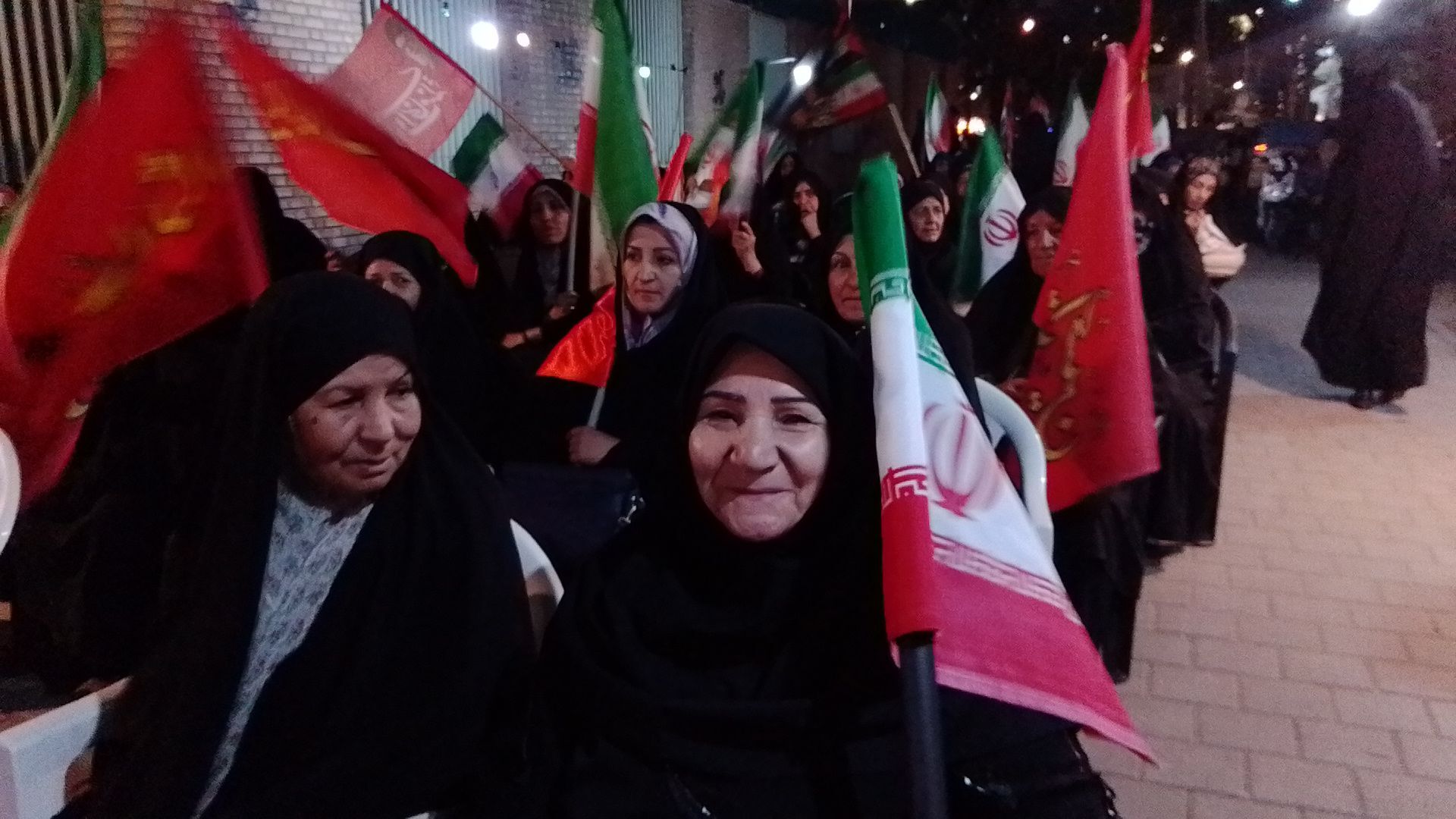 مراسم گرامیداشت هفته دفاع مقدس در میدان حافظ شهرستان نیشابور 