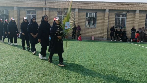 المپیاد ورزشی درون مدرسه‌ای در مدرسه شهید مطهری فین