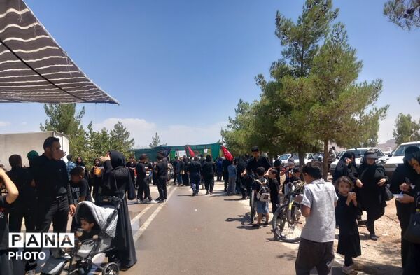 راهپیمایی جاماندگان اربعین تفت 
