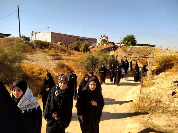 اردوی راهیان نور دانش‌آموزان ناحیه 2 قم