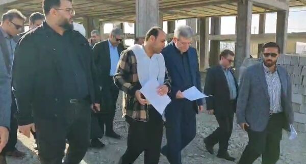  بازدید رئیس سازمان بهزیستی کشور از پروژه نهضت ملی مسکن مددجویان بهزیستی در کاشمر 