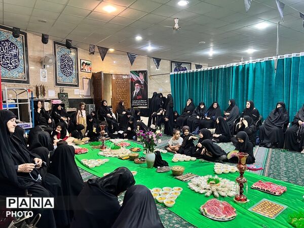 سفره حضرت رقیه(س) در مسجد امام حسن مجتبی(ع)