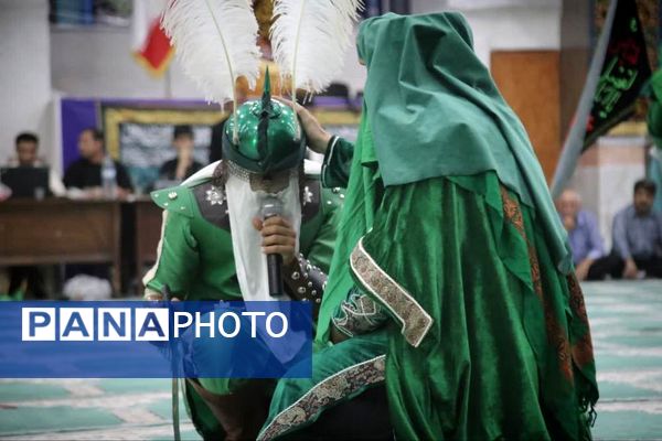 آیین تعزیه‌خوانی واقعه عاشورا در شهر اهرم تنگستان