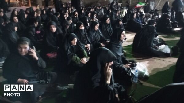 مراسم عزاداری در شب هفتم ماه محرم