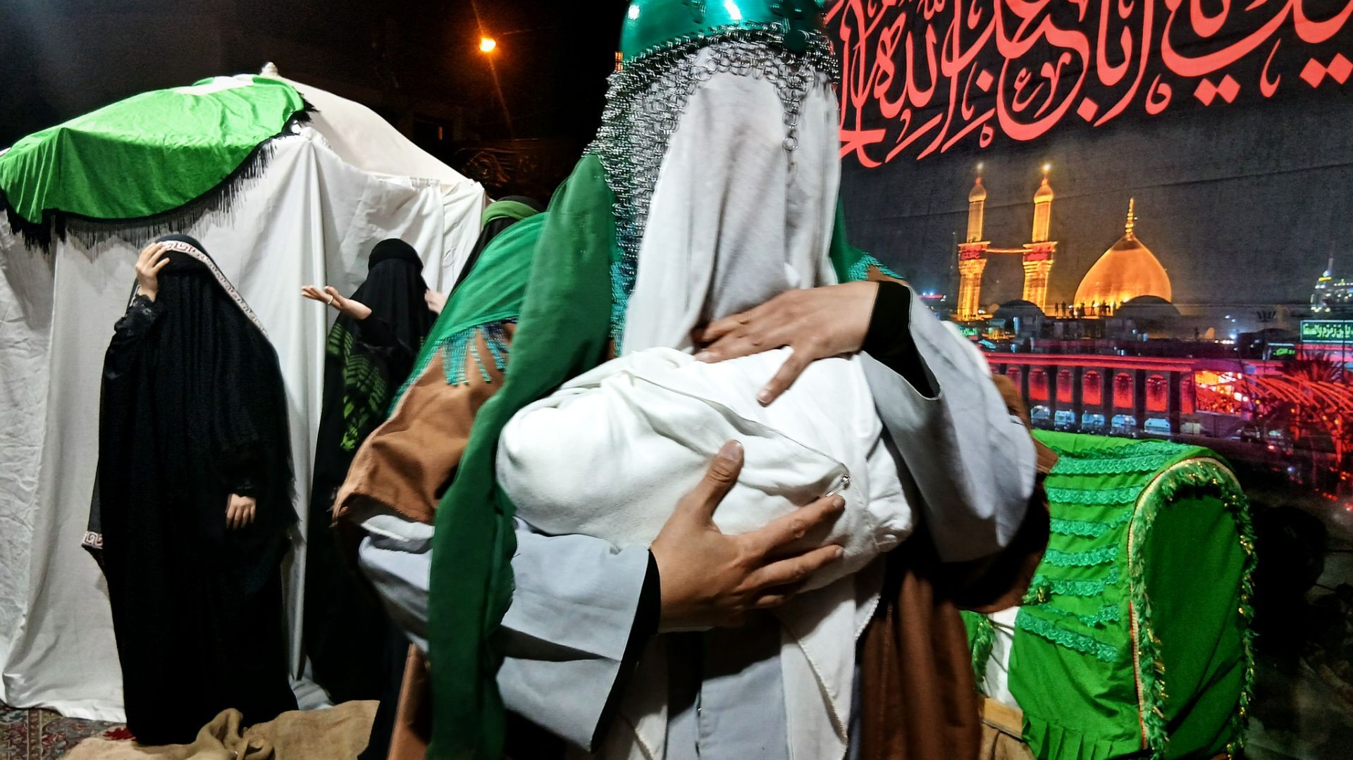طنین نام علی‌اصغر(ع) در بناب