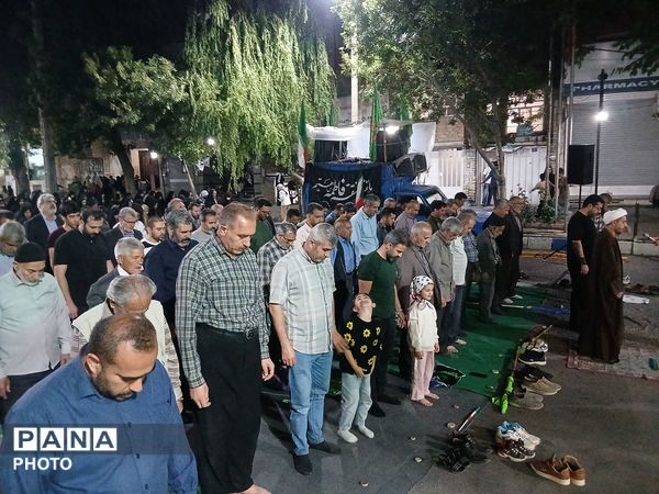 نماز استغاثه در خروش حماسی هفتاد و پنجم