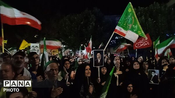 نود و نهمین شب از اجتماعات مردمی نیشابور 