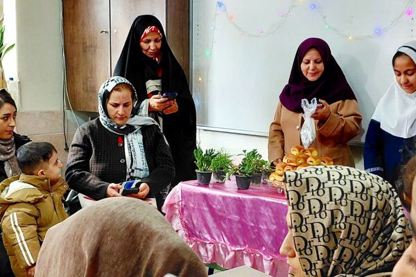 جشن ولادت بانوی دو عالم در دبستان وحیدکیهانی 