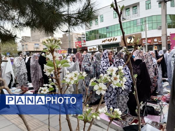  نماز عید فطر در شهرستان آبیک