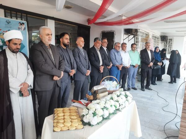 مانور بازگشایی مدارس عباس آباد 