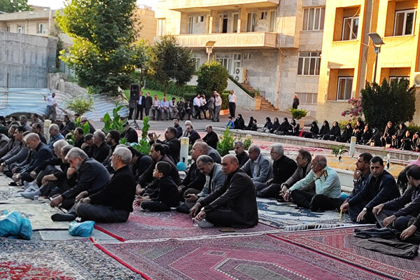 مراسم سوگواری روز هفتم محرم در استانداری کردستان