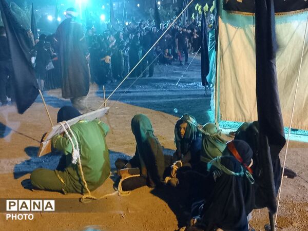 خیمه های سوخته در شام غریبان