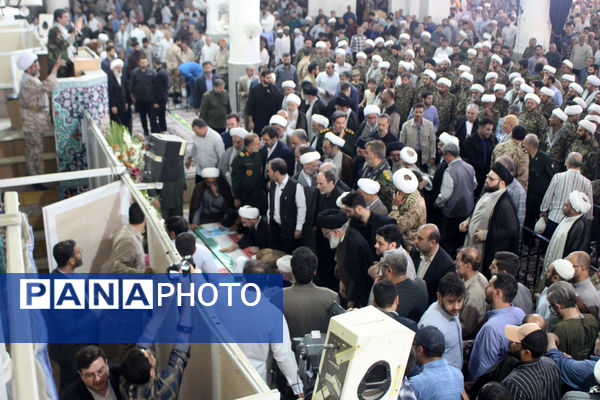تشییع پیکرهای مطهر شهدای حملات رژیم صهیونیستی در قم