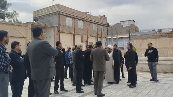 مراسم عزاداری سیدالشهدا خدمت در خلیل آباد
