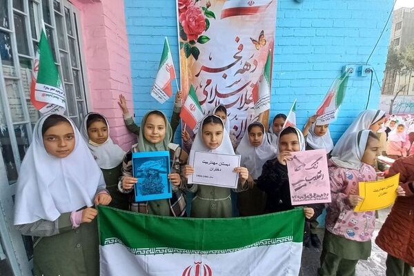طنین زنگ انقلاب در مدارس شهرستان شهریار 