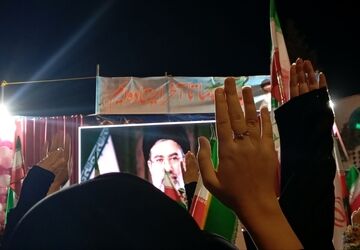 اجتماع و رژه دختران جان فدای ایران در بلوار فضل نیشابور