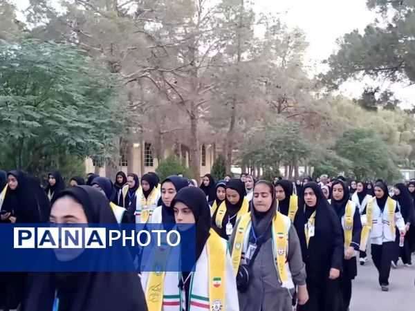 ‌‌روز دوم پیش اردوی ملی پیشتازان سازمان دانش آموزی استان اصفهان