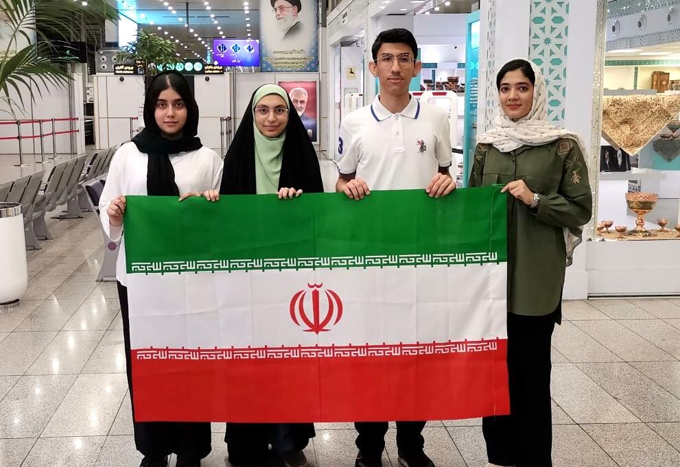 تیم ملی المپیاد علوم زمین ایران راهی چین شد