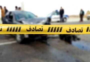 تصادف چند خودرو در اتوبان تهران–قم 