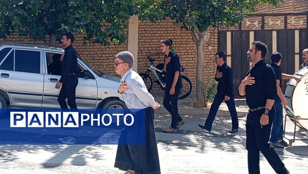 خیابان‌های بن، رنگ ماتم گرفت: تشییع نمادین پیکر امام هشتم