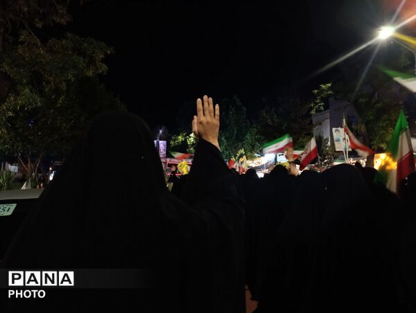 ششمین شب از مراسم عزاداری امام حسین در حسینیه امام خمینی(ره) 