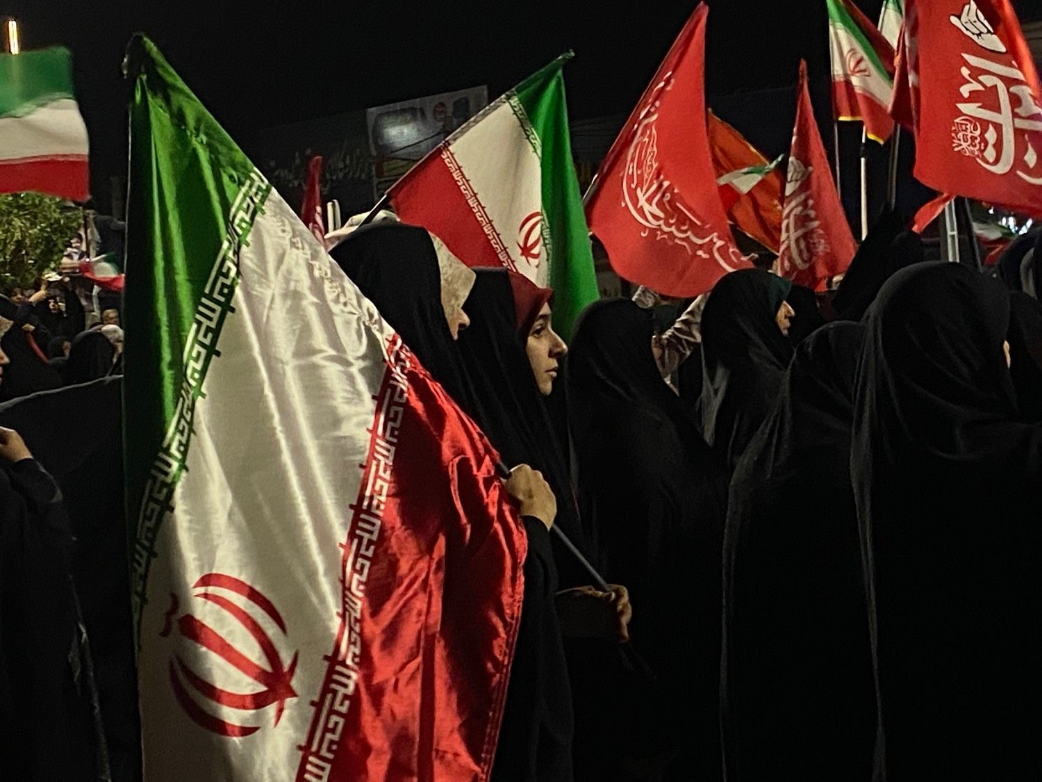 اجتماع مردم پیشوا در خونخواهی رهبر شهیدشان