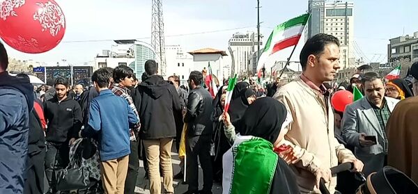 راهپیمایی باشکوه ۲۲ بهمن در مشهد مقدس
