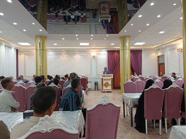 مراسم تجلیل از عوامل هیئت فرهنگیان و دانش آموزی شهرستان کاشمر 