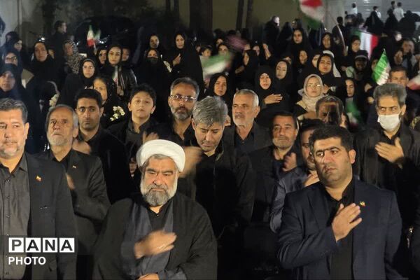  اربعین رهبر شهید امت اسلامی و دانش آموزان مدرسه شجره طیبه میناب در جوادآباد 