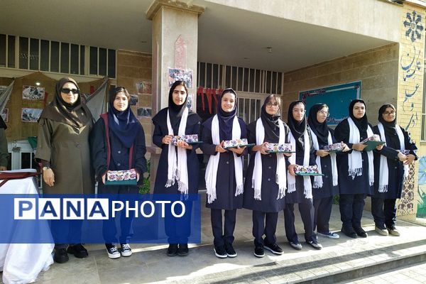 زنگ مهر و مقاومت در دبیرستان استعدادهای درخشان فرزانگان شهریار 