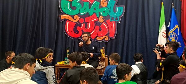  هیات هفتگی دانش‌آموزی انصار المهدی در نیشابور 
